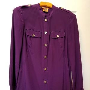 Tory Burch Plum color Blouse